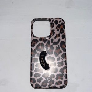 Leopard Print iPhone 13 Pro Loopy Case